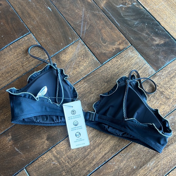 Designer Kisuii UPF 50+ UV protection chlorine resistant bikini top size large - Picture 4 of 12